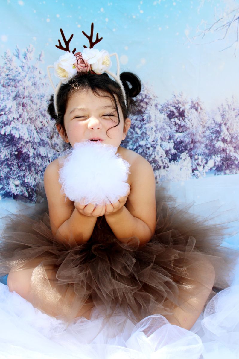 Bambi Inspired, Deer, Tutu Dress
