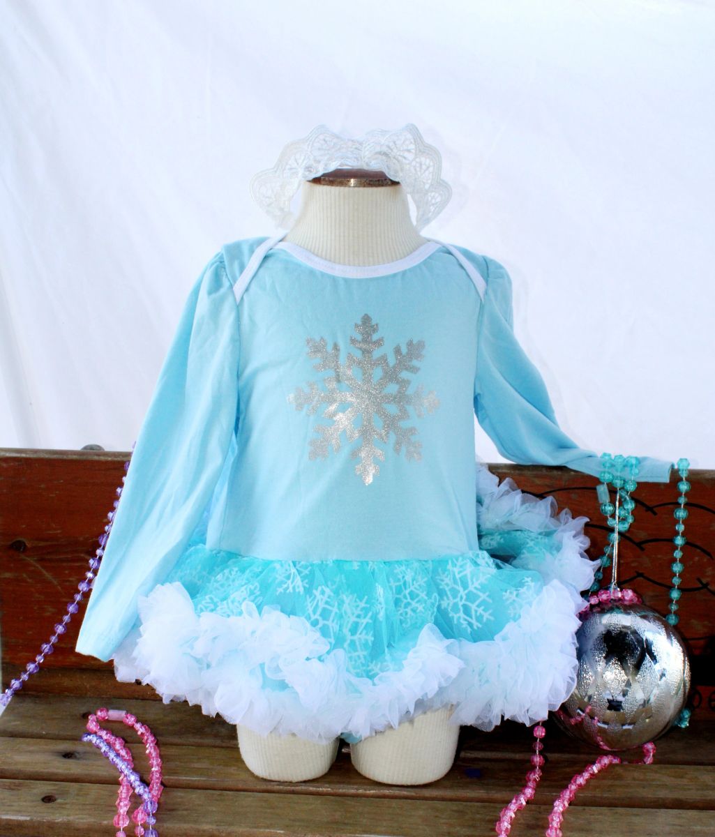 princess snowflake dress Sparkling Winter Wonderland Costume for Girls, Snowflake Princess Dress and Crown, Blue Gown for Kids, Holiday Costume, Princess Party Dress