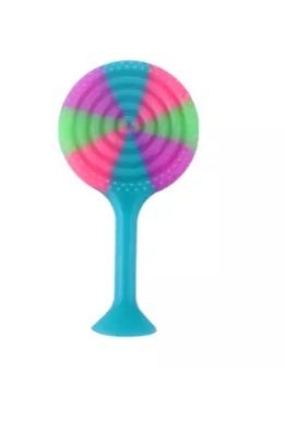 Cotton Candy Color Lollipop Teethers