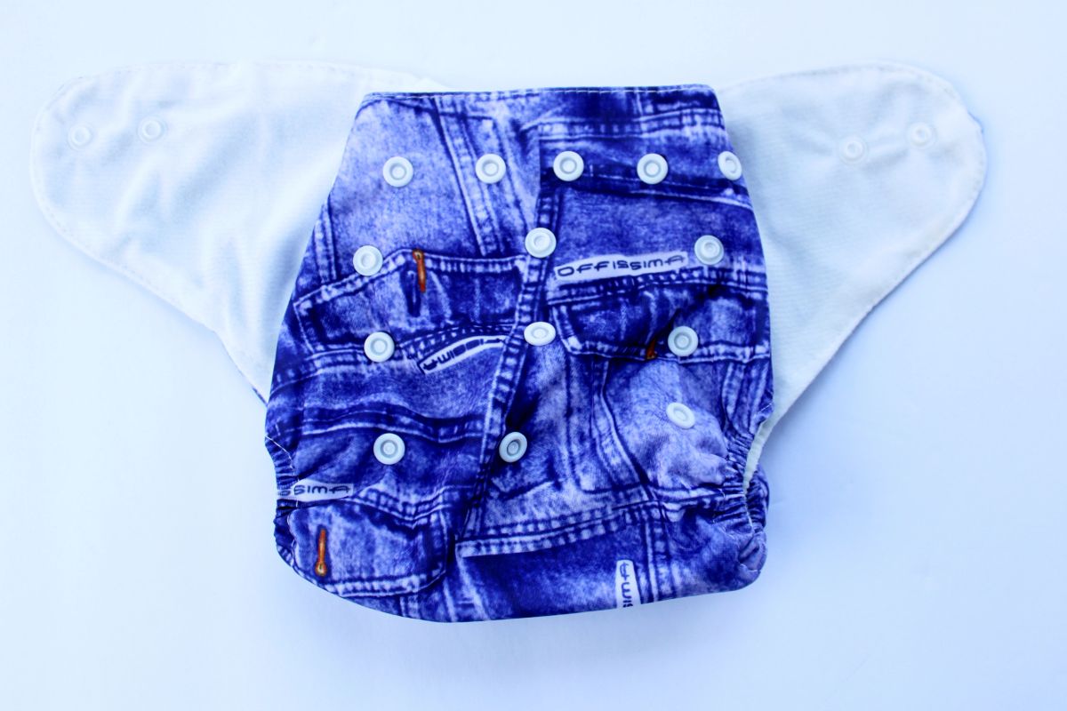 Jean Inspired Diaper Cover / Cloth Diaper