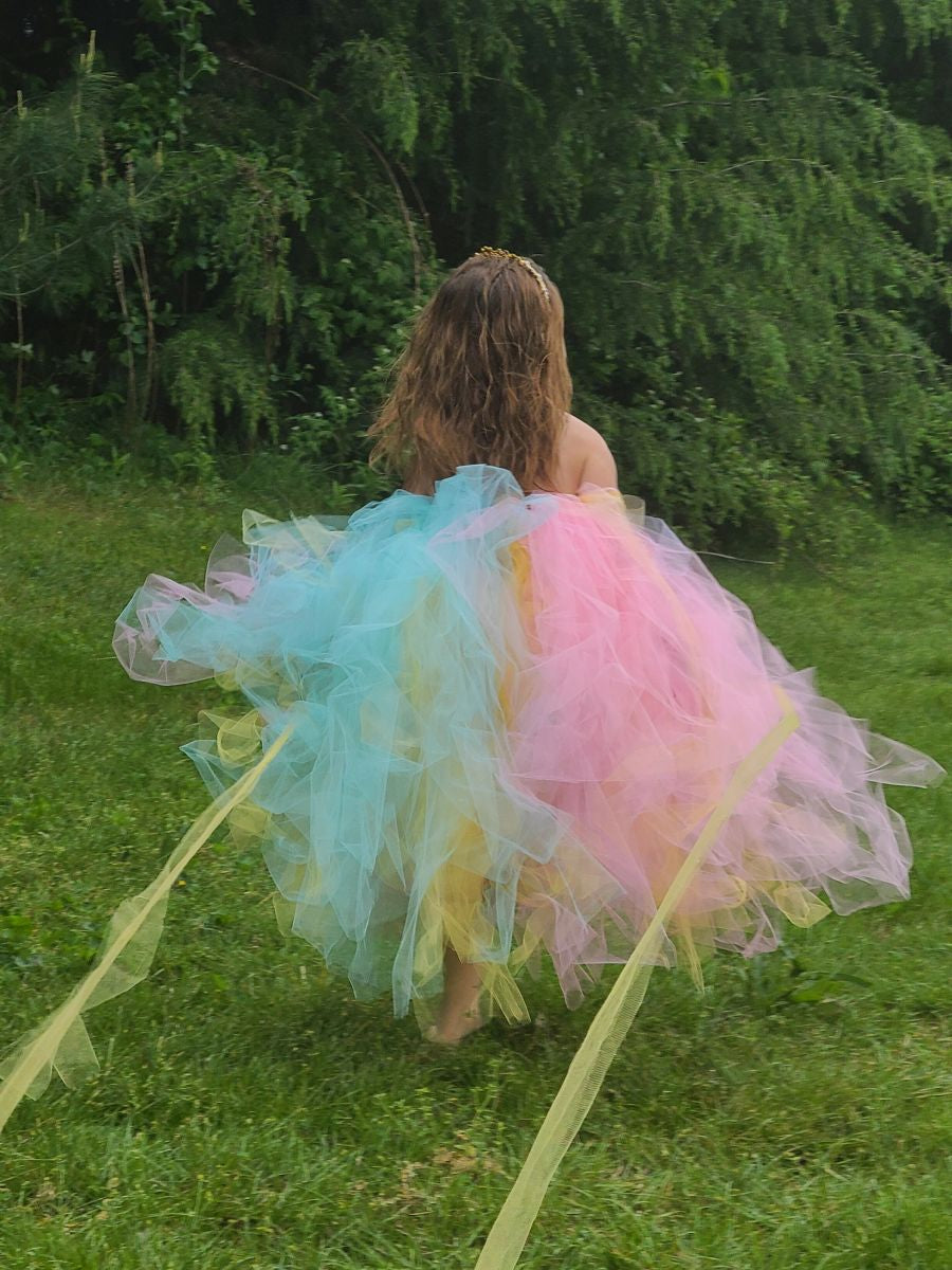 Custom "Kissing Butterflies", Dancing with Fairies Dress