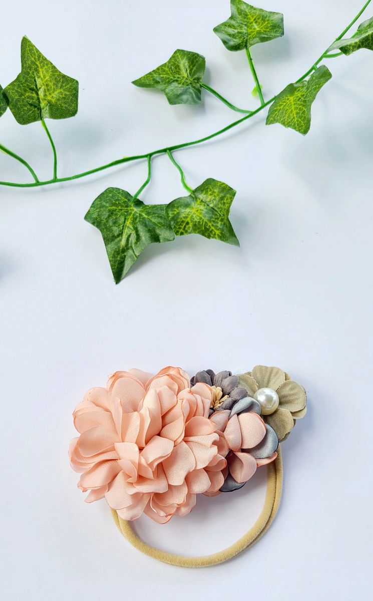 Oversized Floral Stretchy Headband