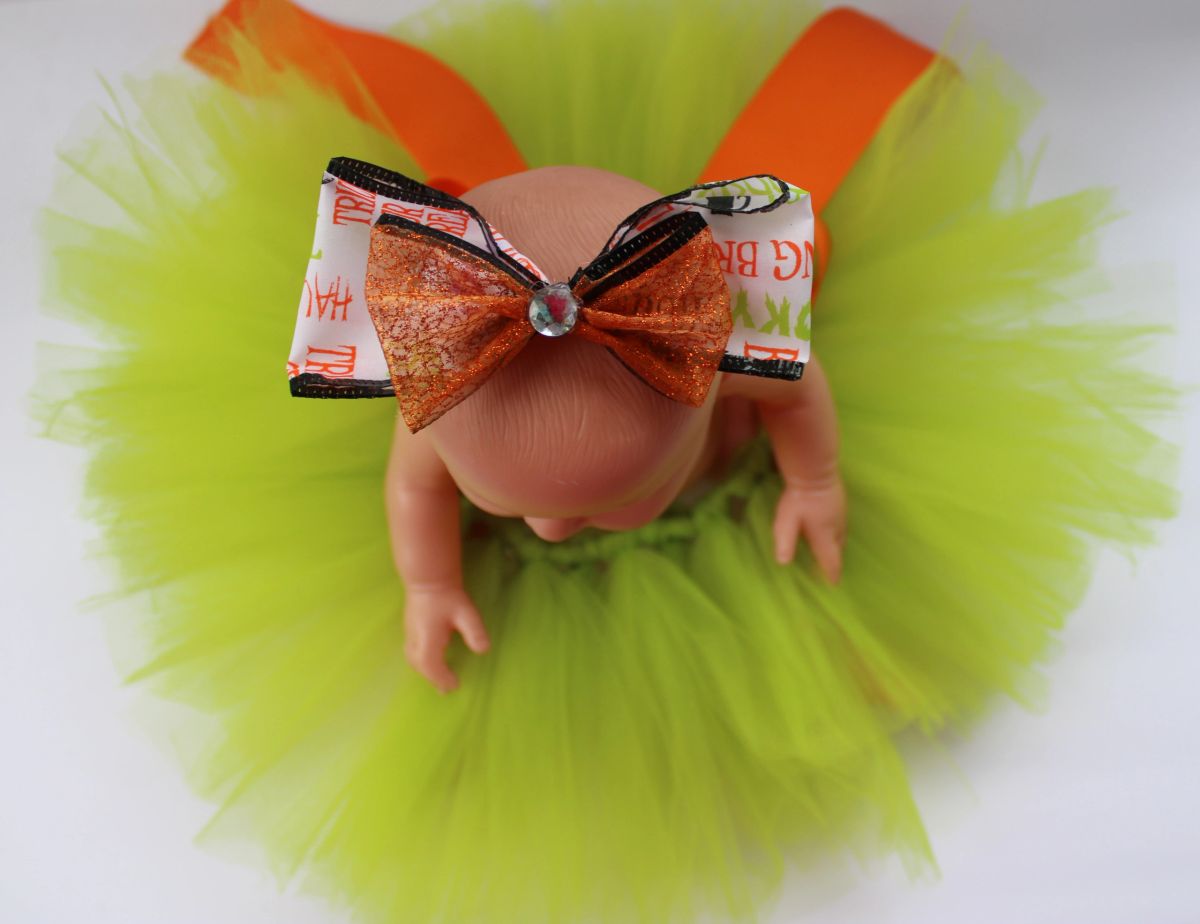 Couture Witch Apple Green Tutu