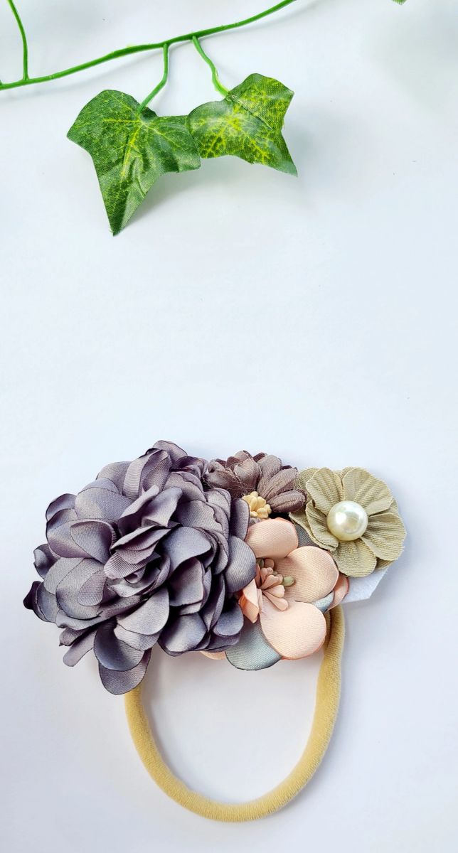 Oversized Floral Stretchy Headband