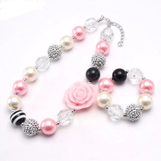 De Coco, Bubble Gum Necklace & Bracelet