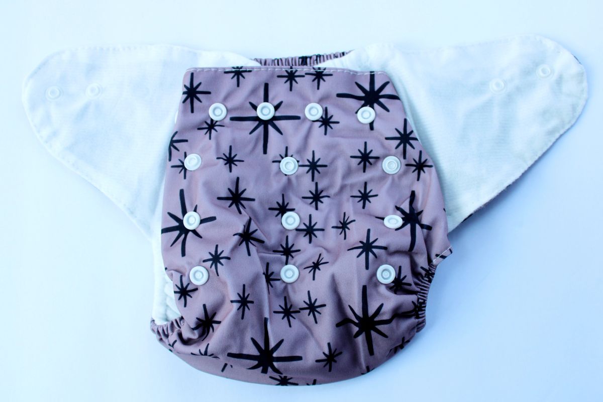 Stars Printed Diaper Cover / Cloth Diaper