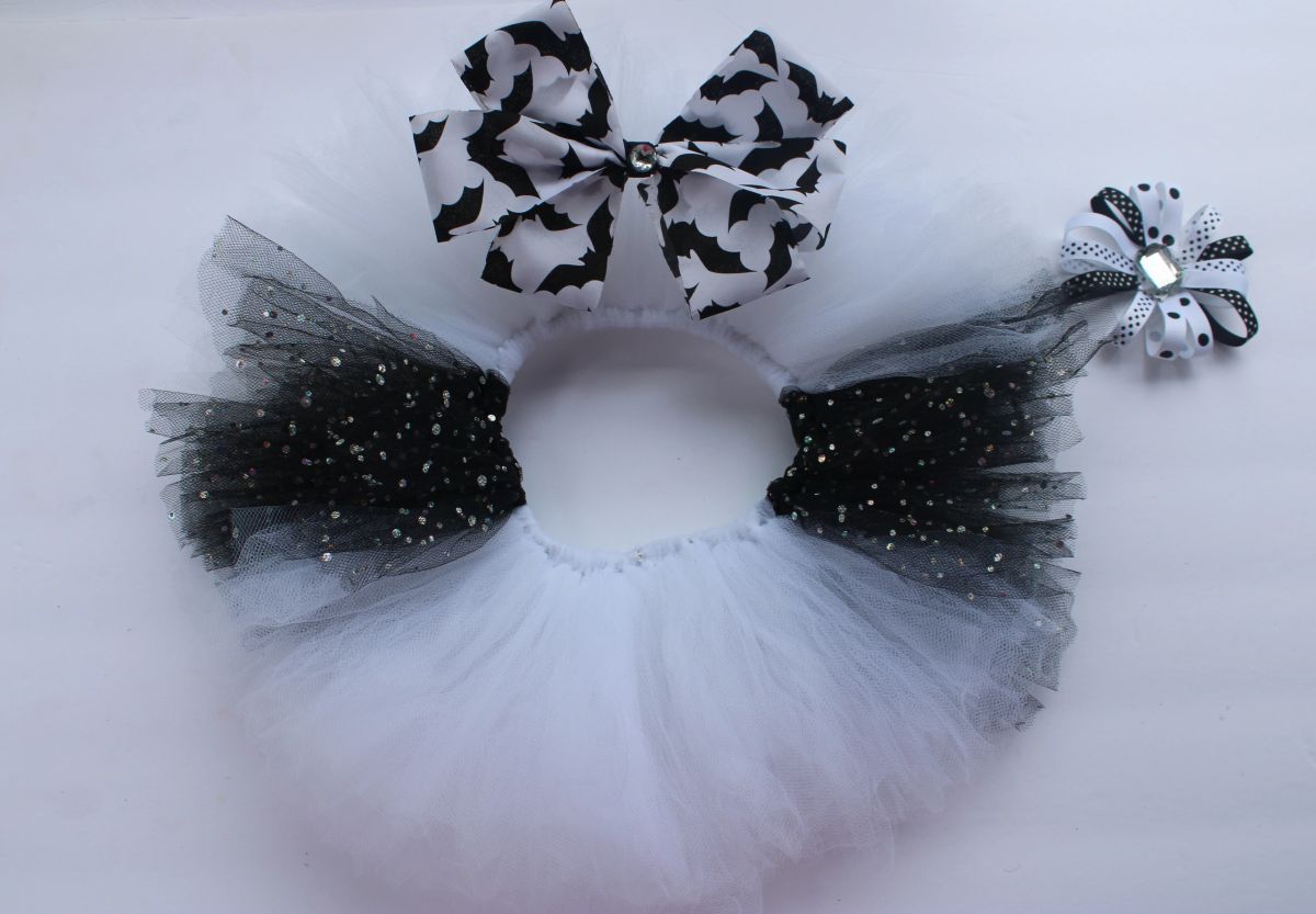 Couture Black & White Tutu