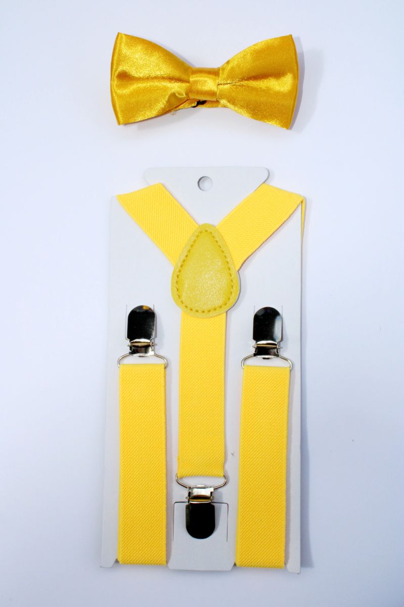 Lil Gents Suspenders &Bow Tie set