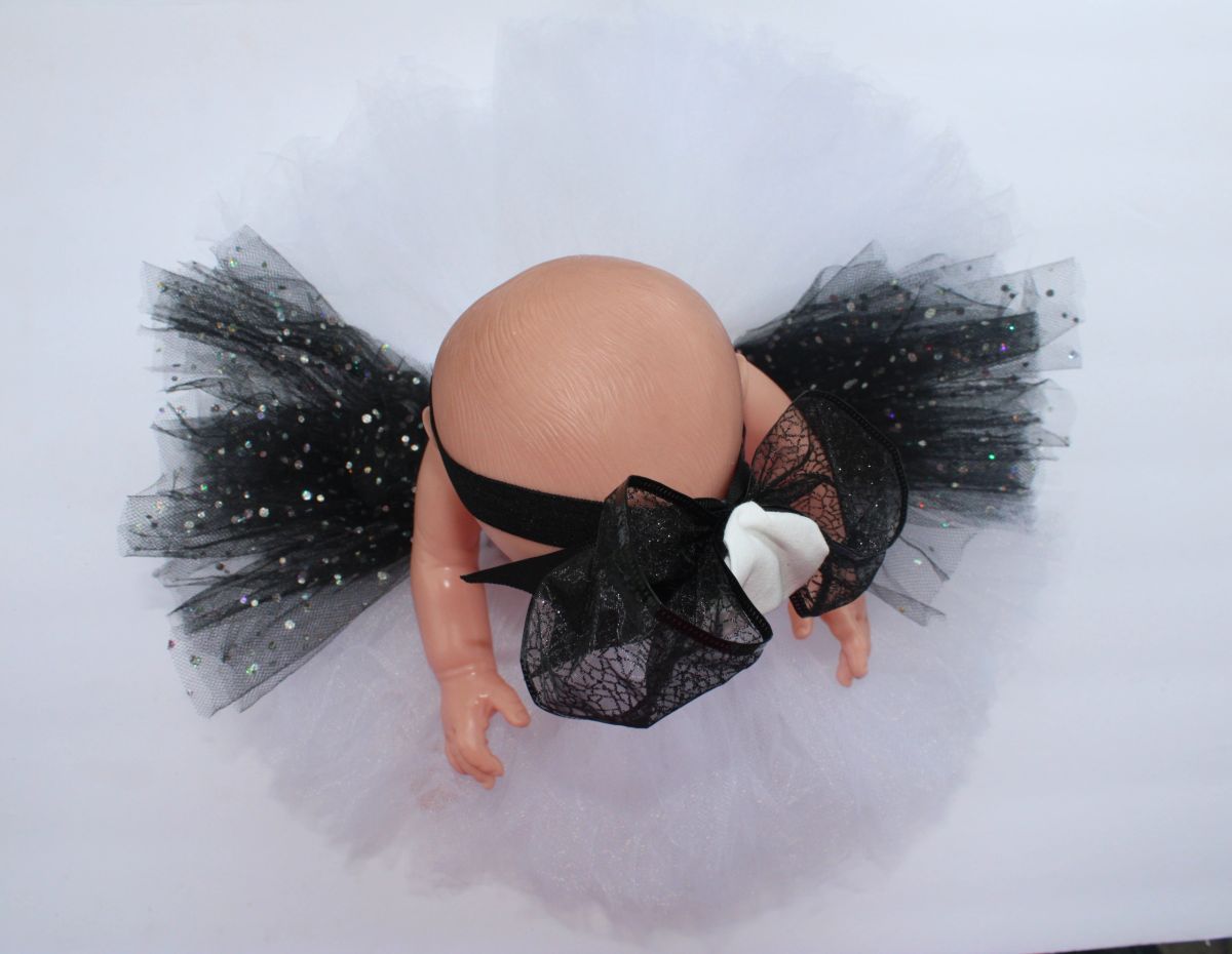 Couture Black & White Tutu