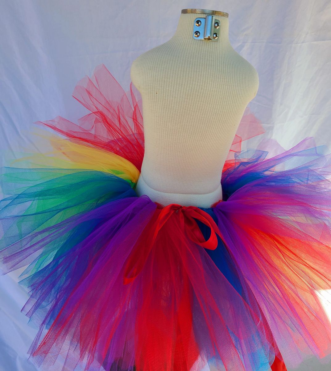 Custom Bright Multi Color Couture Tutu