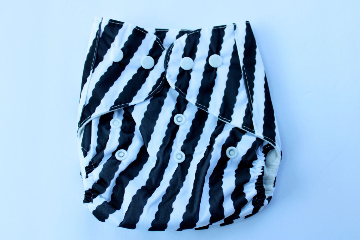 Stripped Diaper Covers / Diaper Cloths