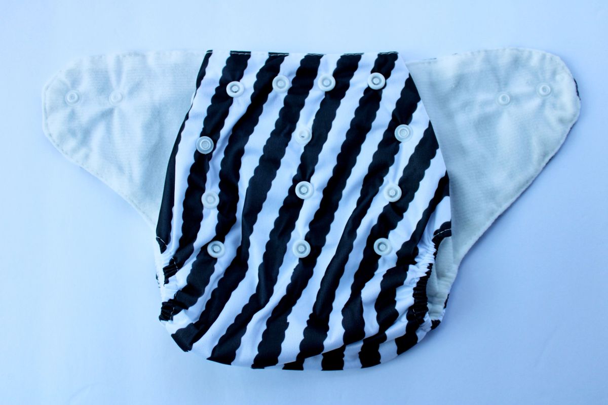 Stripped Diaper Covers / Diaper Cloths