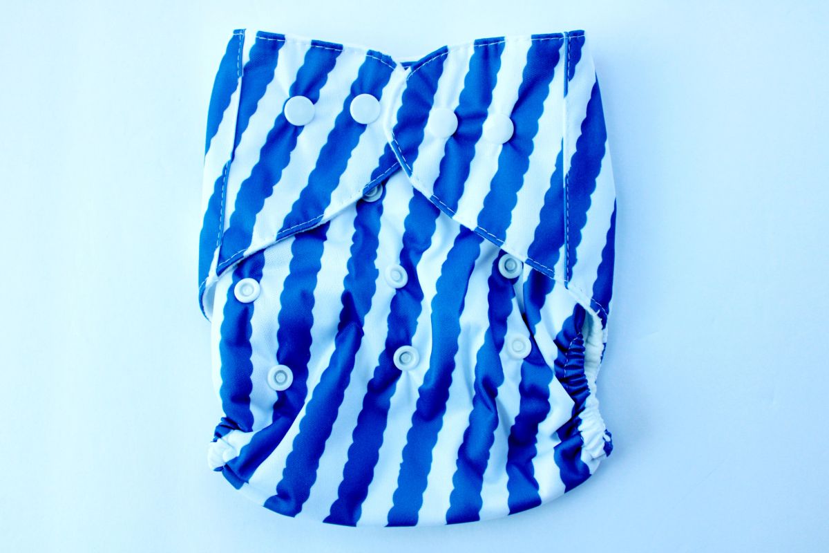 Stripped Diaper Covers / Diaper Cloths