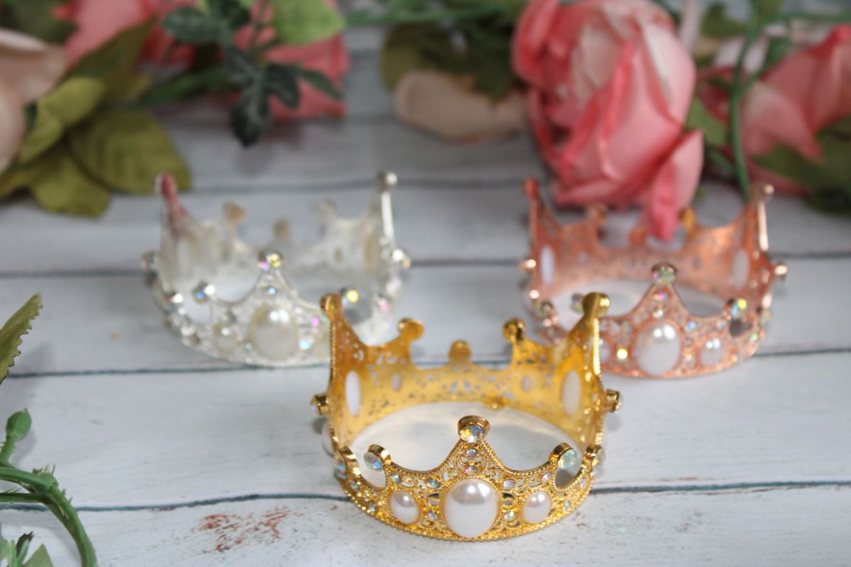 Mermaid Style Baby Crowns