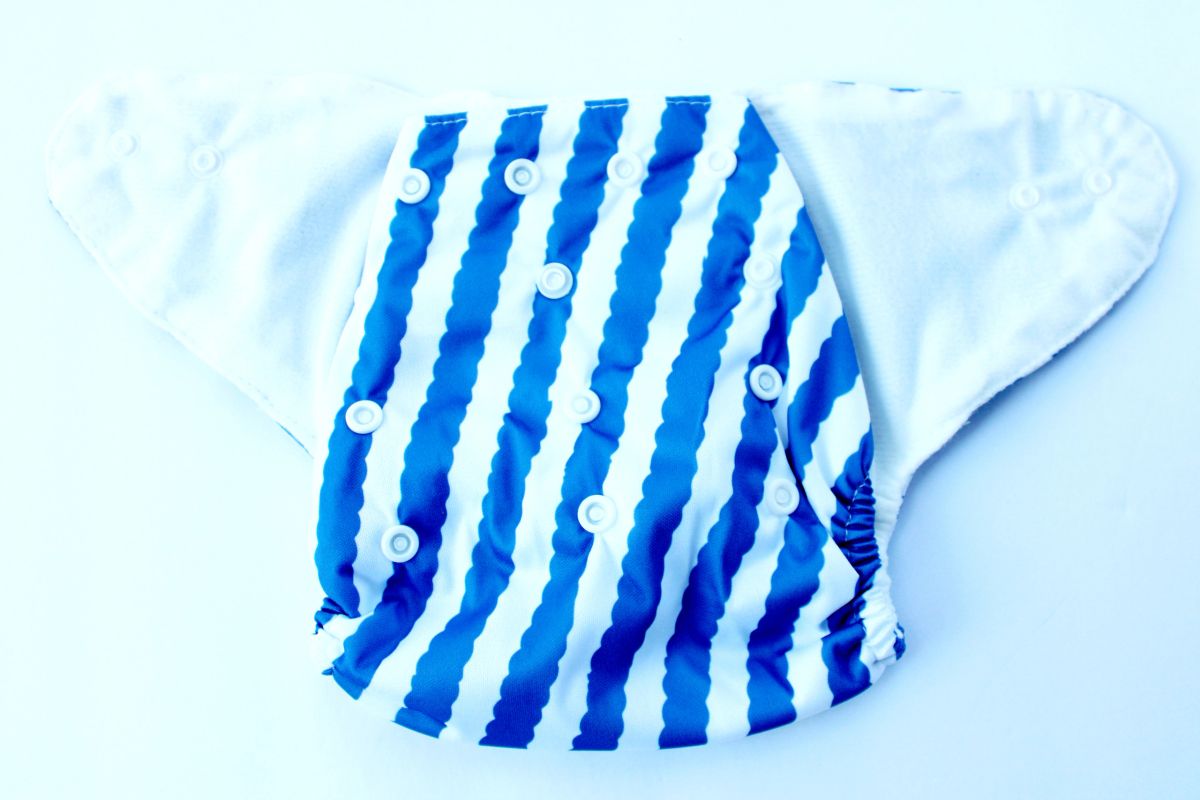 Stripped Diaper Covers / Diaper Cloths