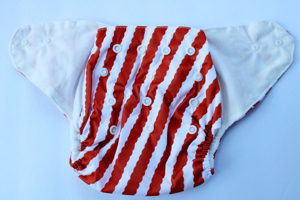 Stripped Diaper Covers / Diaper Cloths