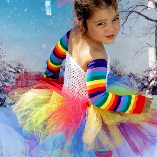 Rainbow Tutu Dress