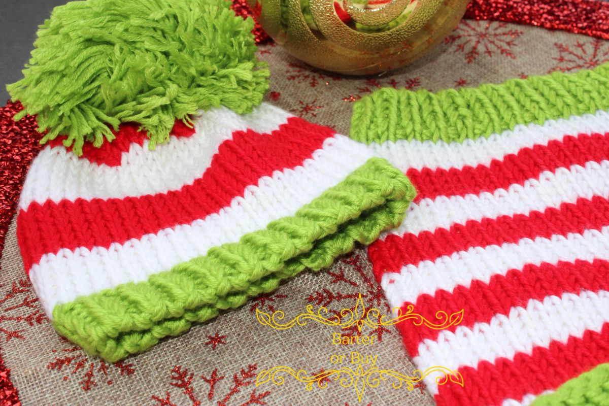 Christmas 2 pcs. Knit Outfit