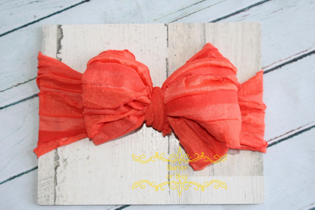 Toddler Girl Shaggy Bow Headband