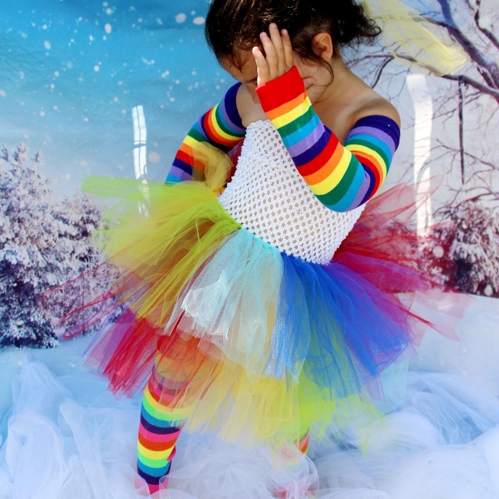 Rainbow Tutu Dress