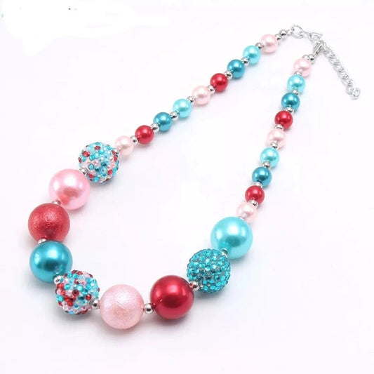 Independence Bubble Gum Necklace