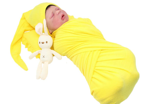 0-6m Sunflower Yellow 5pc Newborn photography set