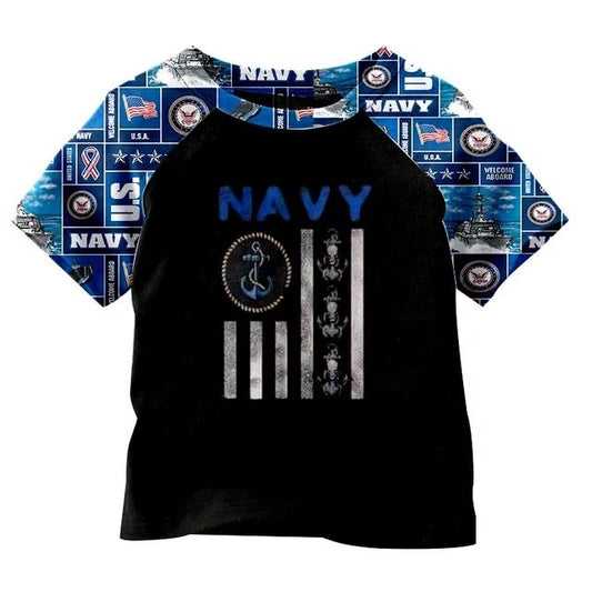 Navy Pride T shirt