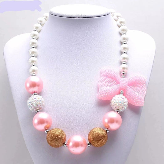 Zest Bubble Gum Necklace, Toddler