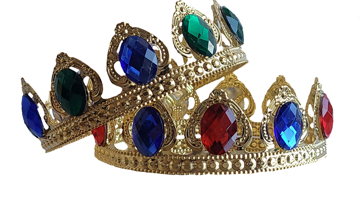 Foiled Minni Kings Crowns