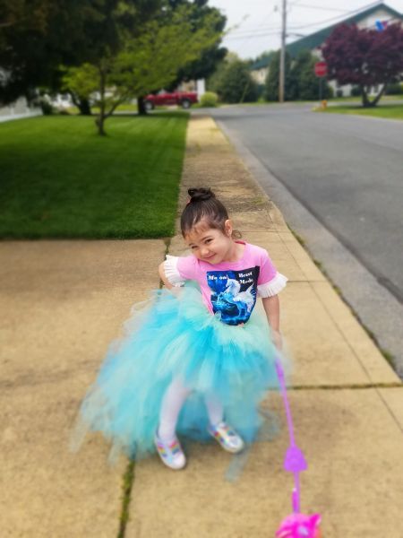 Custom "Peacock" Tulle Tutu