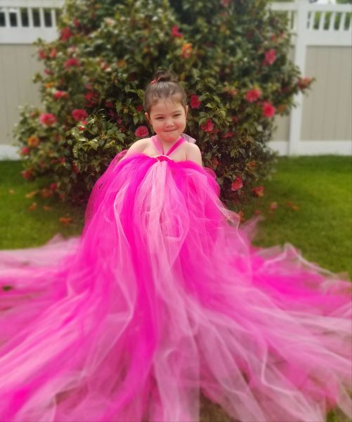 Custom "Dancing with Fairies" Oversized Tulle Dress