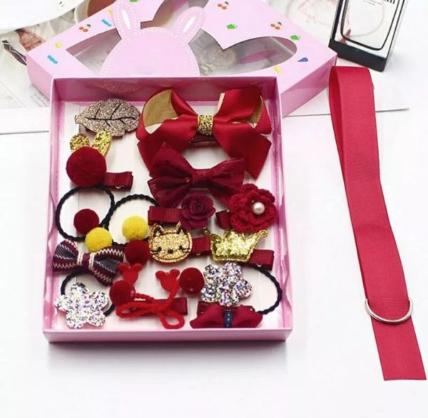 18pc Hair Accessories Box