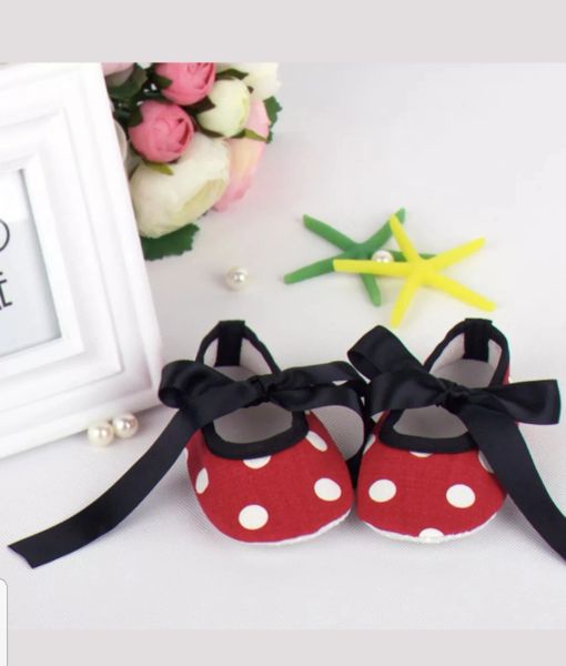 Lady Bug Crib Shoe