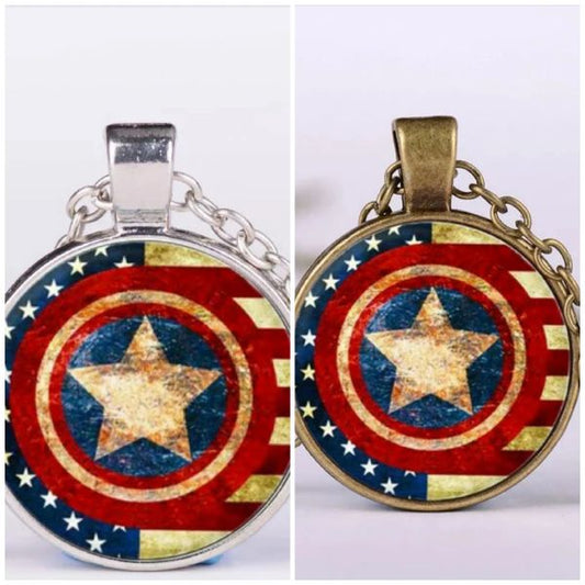 Captain America Necklace