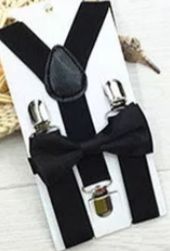 Lil Gents Suspenders &Bow Tie set