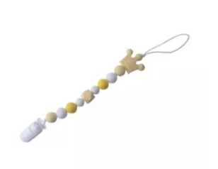 Crowned  Pacifier Clips