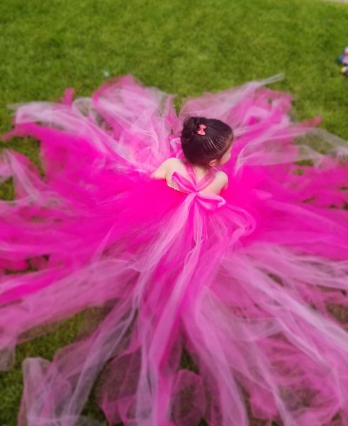 Custom "Dancing with Fairies" Oversized Tulle Dress